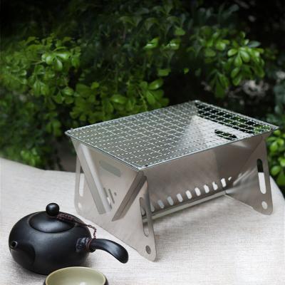 China Experience The Best Of Outdoor Cooking With Portable BBQ Foldable Card Stove Grill for sale