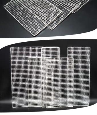China Kitchen Appliance Barbecue BBQ Net Stainless Steel Wire With 2 Percent Nickels for sale