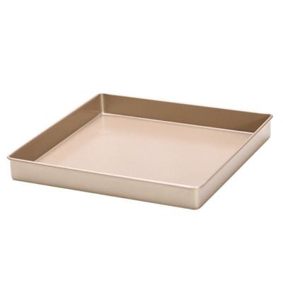 China Baking Thickened Small Square Cake Pans For Kitchen Home Pizza Mold Tray for sale