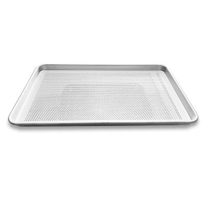 China Large Baking Sheet Large Baking Sheet With Punching And Rolling Edge In Large Inventory for sale
