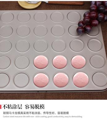 China Customization Nonstick Macaron Baking Pan Easy Release And Cleaning Tray for sale