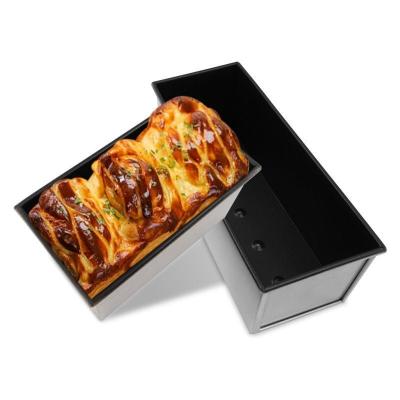 China Rectangular Non-Stick Bread Toast Box Mould For Customization In Commercial for sale