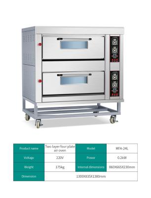 China Customized Baking Bakery Standard Gas Oven Heating Method Far Infrared Heat Pipe Radiation for sale