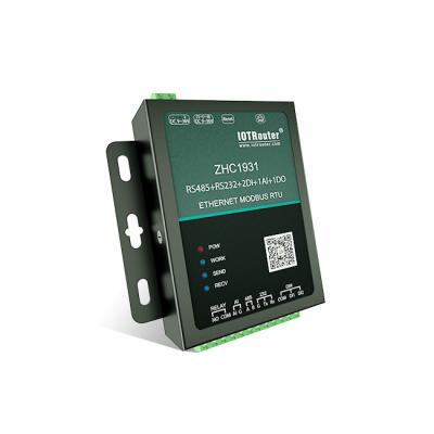 China Modbus TCP And MQTT Serial To Ethernet Modem Industrial Automation for sale