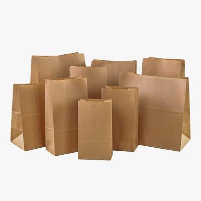 China Odorless Brown Paper Sandwich Bags Heavy Duty Recyclable Compostable for sale