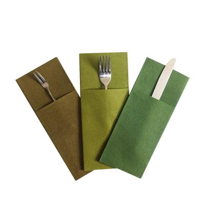 China Linen Feel Disposable Paper Napkins Serviettes Practical Multiscene for sale