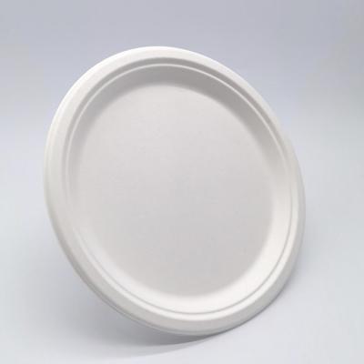 China 6 Inch Biodegradable Bagasse Tableware for sale