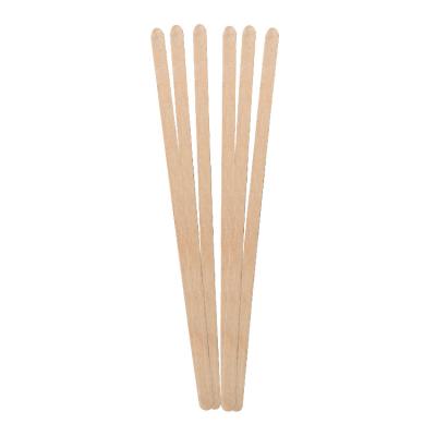 China Disposable Wooden Coffee Stirrers Individually Wrapped 190mm 140mm for sale