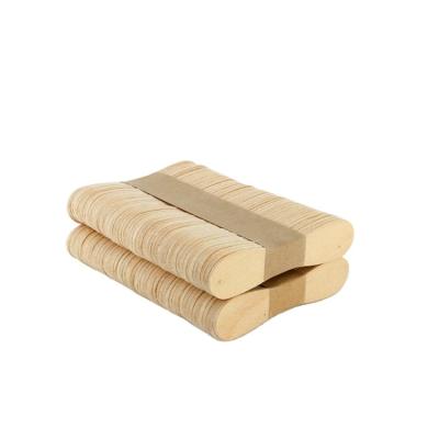 China ISO9001 Biodegradable Wood Ice Cream Sticks , Disposable Wooden Ice Cream Spoons for sale