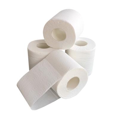 China Tejido biodegradable inodoro Eco del baño de la toalla de papel de 4 capas amistoso en venta