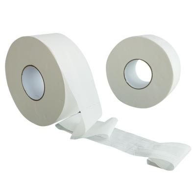 China Practical Jumbo Roll Bathroom Tissue , Compostable Jumbo Toilet Rolls 2 Ply for sale