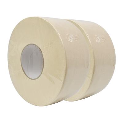 China 3 Ply Bathroom Biodegradable Toilet Paper Roll Bamboo Pulp Material for sale