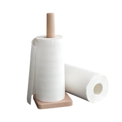 China FSC Nontoxic Kitchen Tissue Paper Roll 2 Ply Disposable Durable for sale