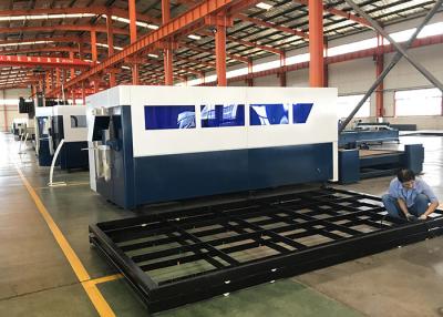 China 4kw CNC Fiber Laser Cutting Machine For Metal Carfts & Decoration for sale