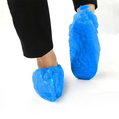 China Disposable Medical OEM Waterproof Antislip Plastic Shoe Covers for sale