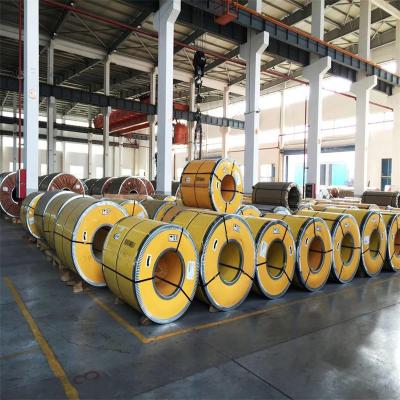 China 310S Hot Rolled 201 Stainless Steel Coil Strip ASME 1219mm Width Thick 7mm for sale