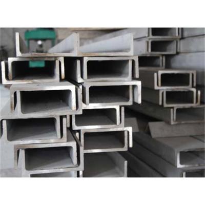 China 120mm U Channel Steel Beam 420 5.5mm SS U Channel Hot Rolled For Waste Treatment for sale
