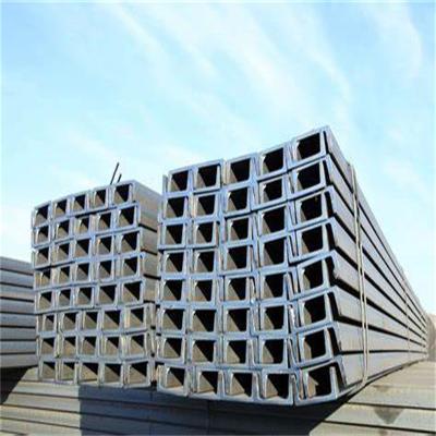 China canal de acero laminado en caliente de la caja de ASTM 80m m del haz de acero de la forma de 310S U para el uso químico en venta