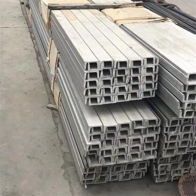 China Construction SS 304 C Channel 8mm Thick No.1 Surface 6m - 12m for sale