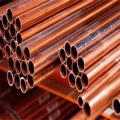 China H59 Copper Round Tube 22mm OD AISI 1.5mm Thick Purple Color for sale