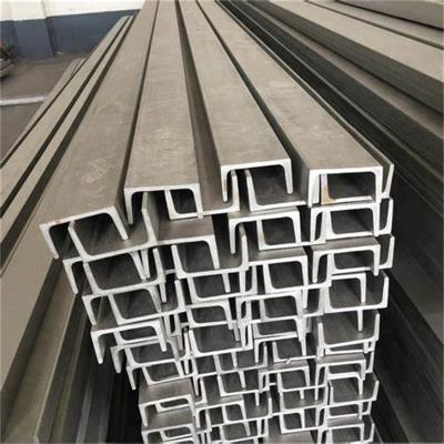China canal C laminado en frío del acero estructural JIS del canal de acero inoxidable 316 grueso de 4.8m m en venta
