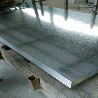 China DC53D Koudgewalste gegalvaniseerde staalplaat Zink dakbedekking 80g Sliver voor meubels Te koop