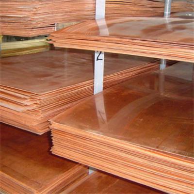 China H60 ASTM Flat Copper Sheet Plate 0.7mm Thick For Auto Manufacturing for sale