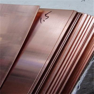 China T3 SUS Solid Copper Sheet Plate Polished 0.8mm Metal Color For Industry for sale