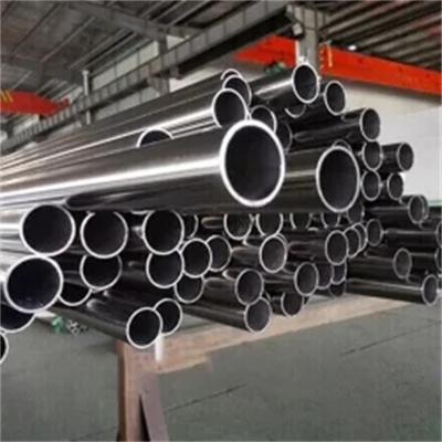 China ASME 316L Stainless Steel Pipe Tube Round Tubing 6000mm White Silver for sale