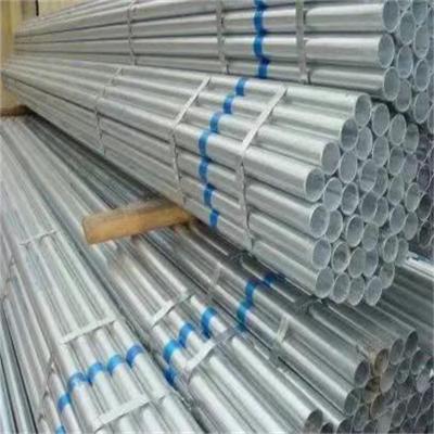 China DC53D Z200 Galvanized Steel Pipe 85mm OD 8mm Thick Hot Rolled Steel Tube Pure White EN for sale