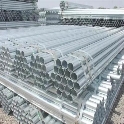 China 6mm Hot Dipped Round Galvanized Steel Pipe SGCC 89mm OD For Bookshelf for sale