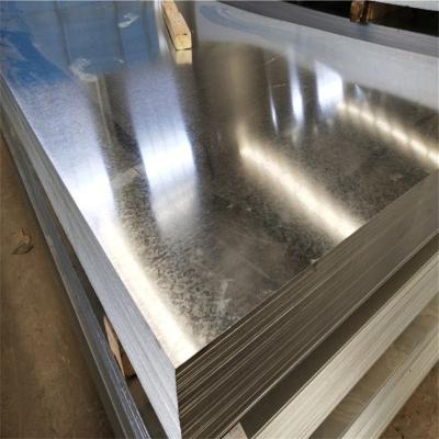China DC53D+Z160 EN Galvanized Steel Sheet Zinc Coated Hot Dipped 5mm Bright Color ASME for sale