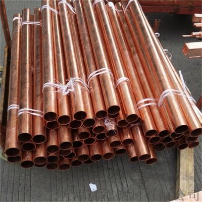 China H60 Copper Round Pipe Tube 42.2mm OD ASTM 4.85mm 3m Length Purple Color à venda
