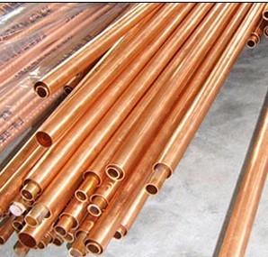 China T3 Copper Round Pipe 73mm OD JIS 3.05mm 3m Length Purple Color For Construction for sale