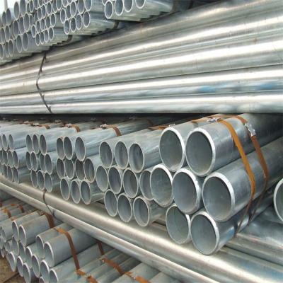 中国 Hot Dipped Round Galvanized Steel Pipe DX53D+Z120 ASME 89mm OD 2mm For Shipbuilding 販売のため