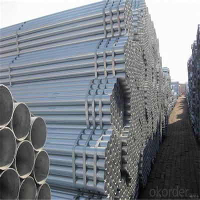China AISI Hot Dipped Galvanized Steel Pipe DC51D Z80 88mm OD 6m For Agriculture Bright for sale