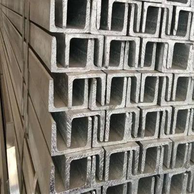 China EN 304 Stainless Steel Channel Beam 6.5mm Hot Rolled Building Use Sliver Color for sale
