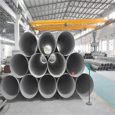 China Seamless Stainless Steel 304 Pipes Tubes 10 Inch OD 9mm Bright Sliver 6m Length for sale