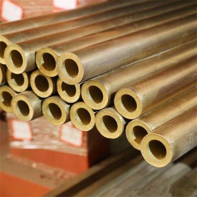 China H65 Grade Brass Piping Tube 10mm OD 2mm Thickness Yellow Surface 6 Meter Length for sale