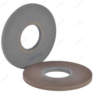 China 2 Layers Low E Glass Buffing Rubber Grinding Wheels 3 Layers Edging Deletion Coat Wet for sale
