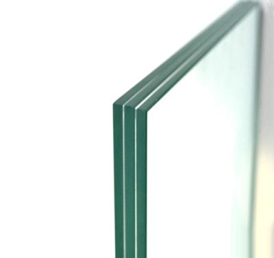China 6.38mm 8.38mm 8.76mm 11.52mm Pvb Laminated Glass Clear for sale