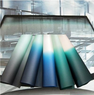 China Color Band 100% Fresh Resin PVB Interlayer Film 0.76 Mm For Windshield Safety Glass for sale
