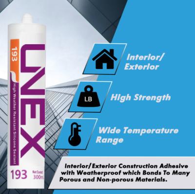 China 193 Proofing Roof Silicone Sealant For Curtain Wall , High Weather Resistance for sale