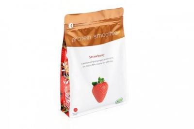 China Flat Bottom Protein Pouch Packaging Printed Food Packaging Bags for sale