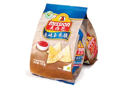 China Biodegradable Stand Up Food Packaging Bag Resealable Snack Packaging Pouch for sale