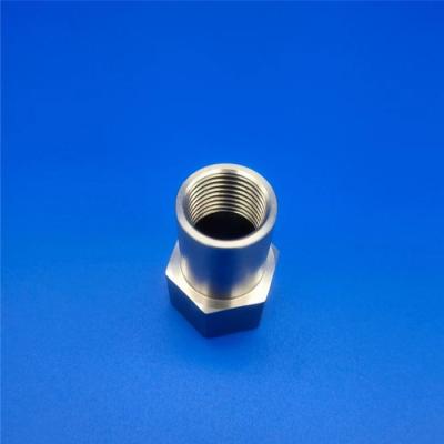 China L6 L18 Hydraulic Stainless Steel Hex Nipples Brass Hose Metric Straight Thread Fittings for sale