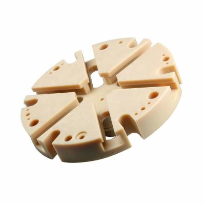 China Ra3.2 ABS PP CNC Machining Plastic Parts Turning Milling Parts for sale