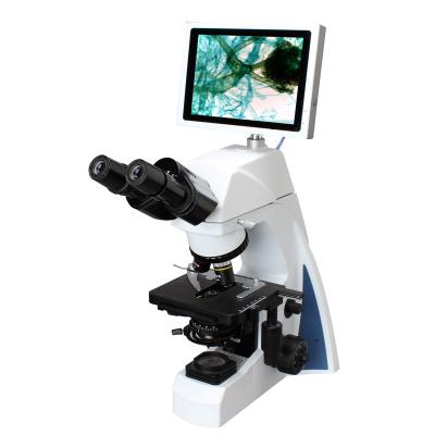 China Infintie optical system 5.0MP wifi digital camera touch screen LCD biologica microscope for labrotary hospital research for sale