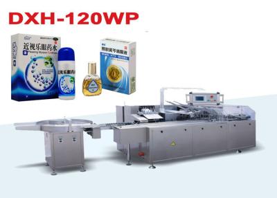 China Automatic Pharmaceutical Bottle Packing Equipment / Eye Drop Carton Box Packing Machinery for sale