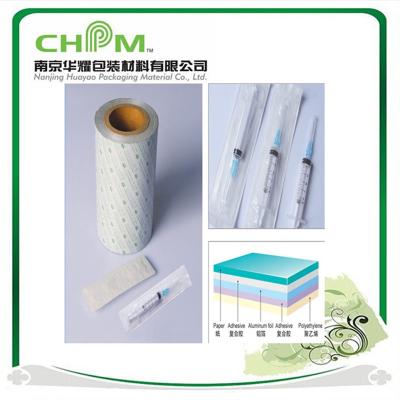 China Pharmaceutical Blister Packaging Materials Heat Seal Paper Foil for medicine and medical devices for sale